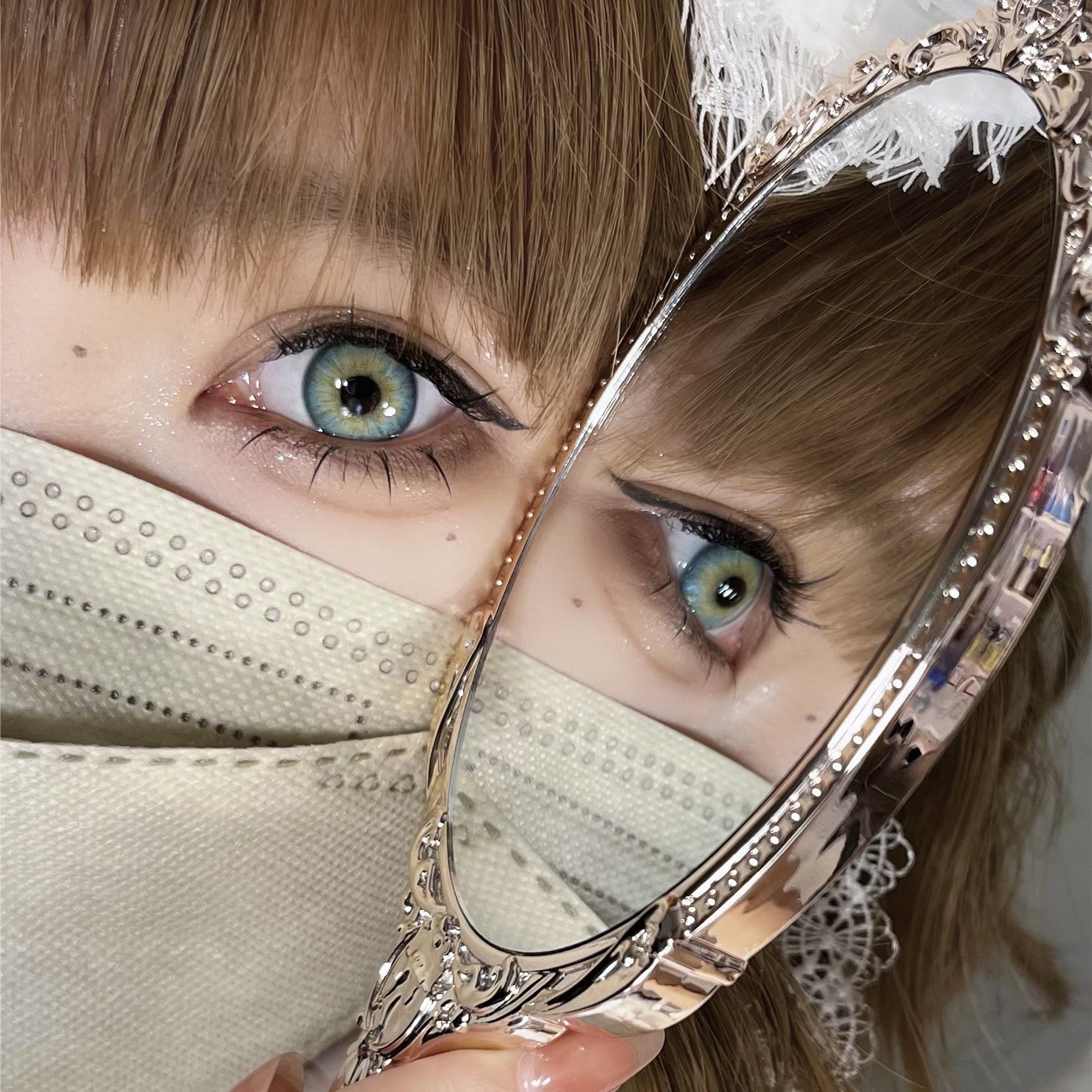 MYEYEBB Twilight Green Colored Contact Lenses - image 10