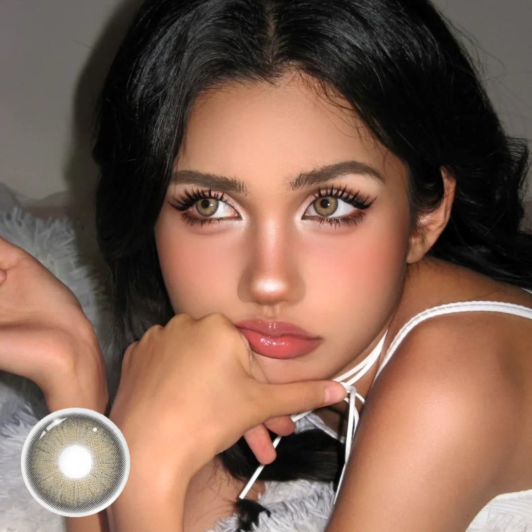 MYEYEBB Twilight Brown Colored Contact Lenses-MYEYEBB