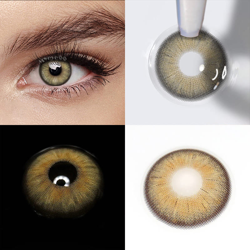 MYEYEBB Twilight Brown Colored Contact Lenses-MYEYEBB