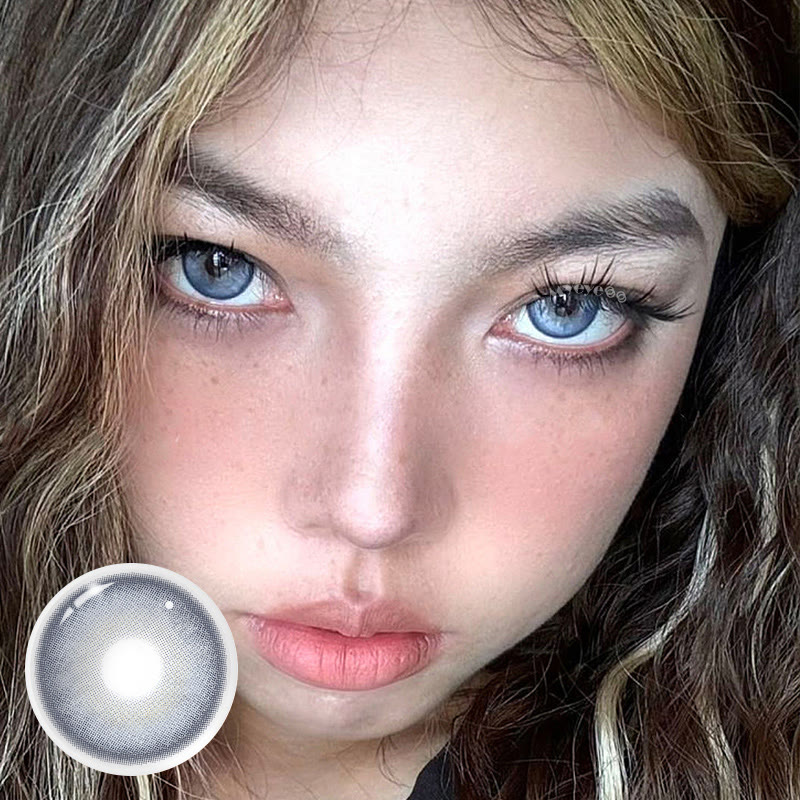 MYEYEBB Neo Glamour Violet Colored Contact Lenses