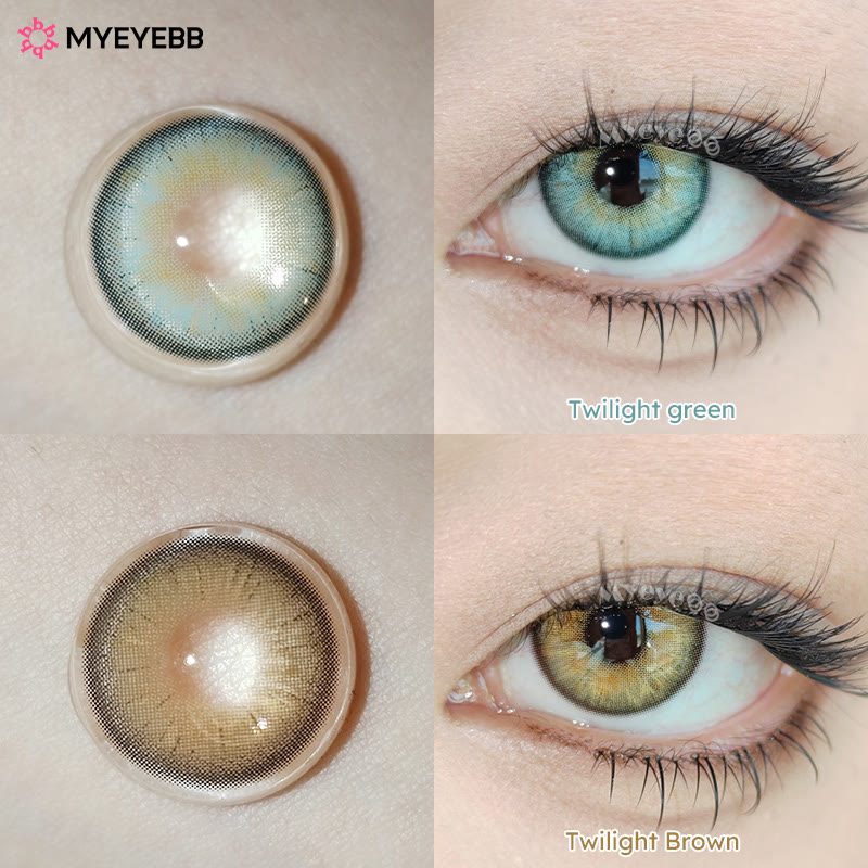 MYEYEBB Twilight Green Colored Contact Lenses - image 8