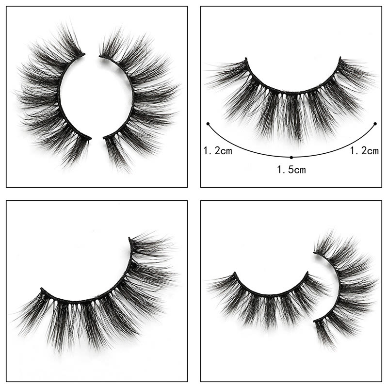 MYEYEBB Fluffy Cat Eye 3D Mink Handmade Eyelashes-MYEYEBB