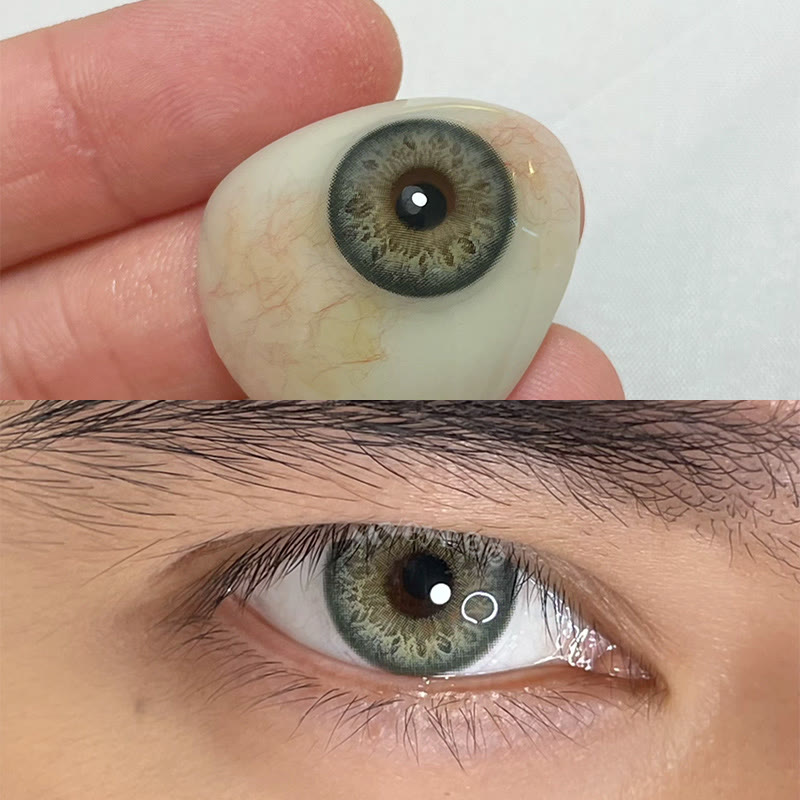 MYEYEBB Tyrande Green Prescription Colored Contact Lenses - image 6