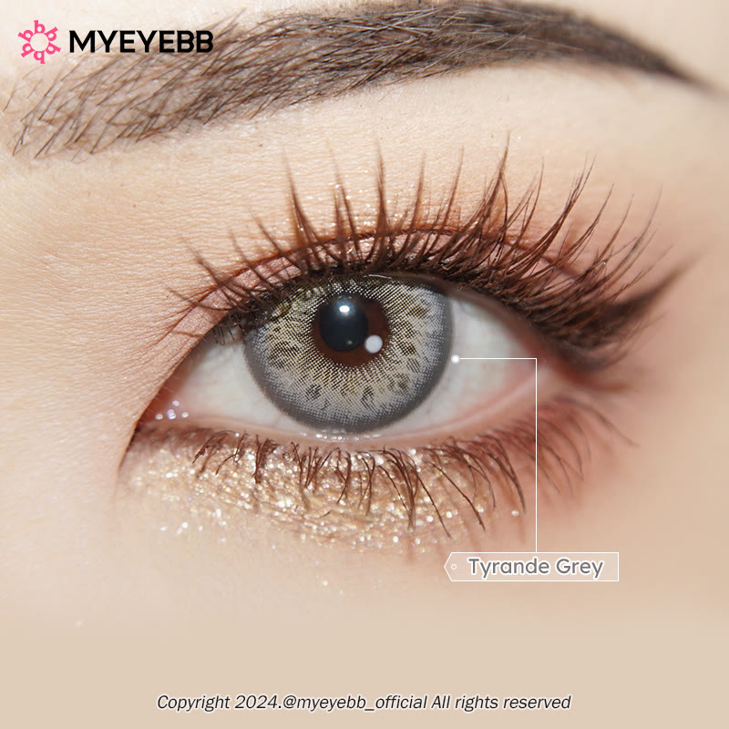MYEYEBB Tyrande Grey Colored Contact Lenses-MYEYEBB