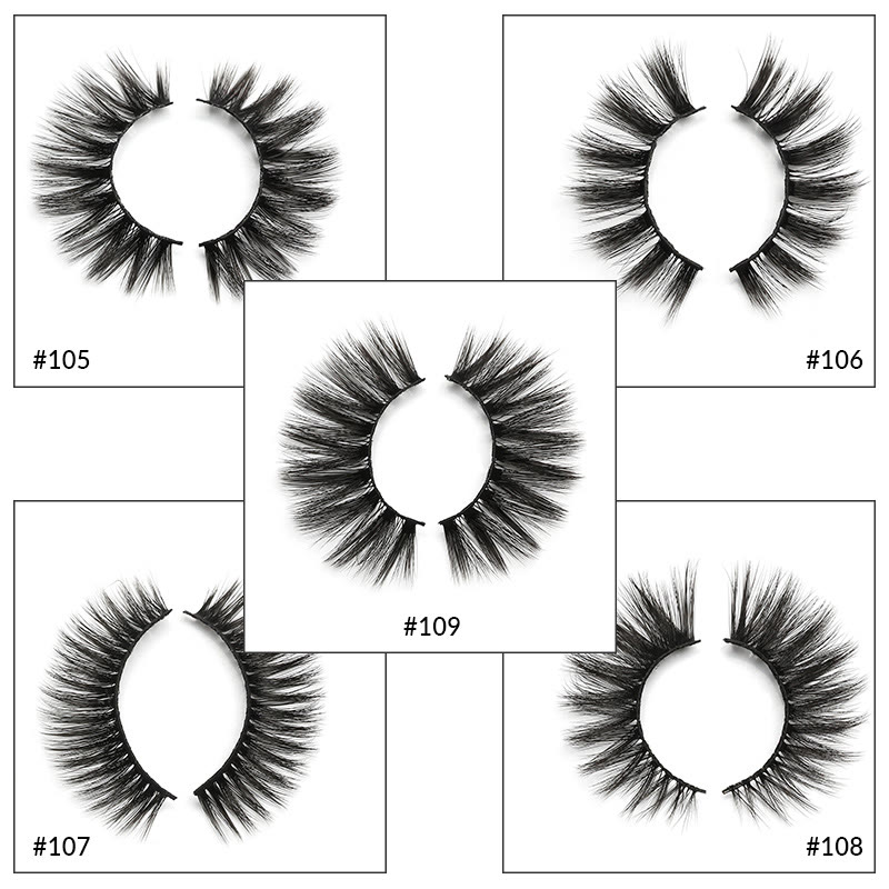 MYEYEBB End Eye Elongated 3D Mink Handmade Eyelashes-MYEYEBB