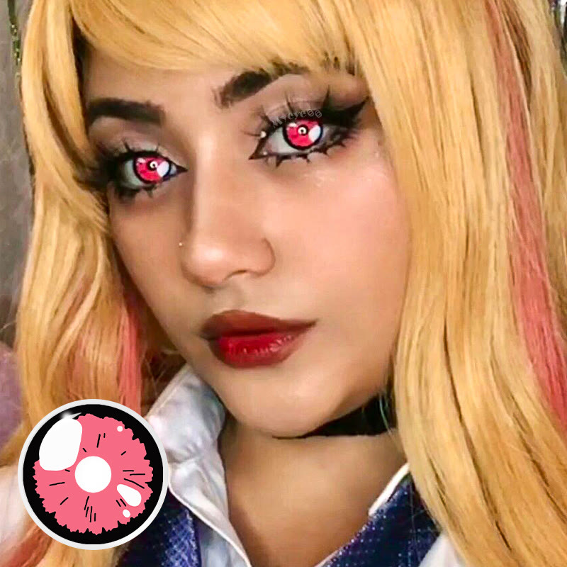 MYEYEBB Kitagawa Pink Cosplay Colored Contact Lenses-MYEYEBB