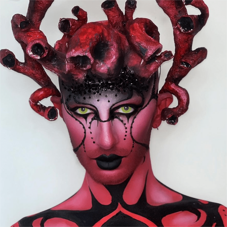 MYEYEBB Yellow Block Prescription Cosplay Colored Contact Lenses-MYEYEBB