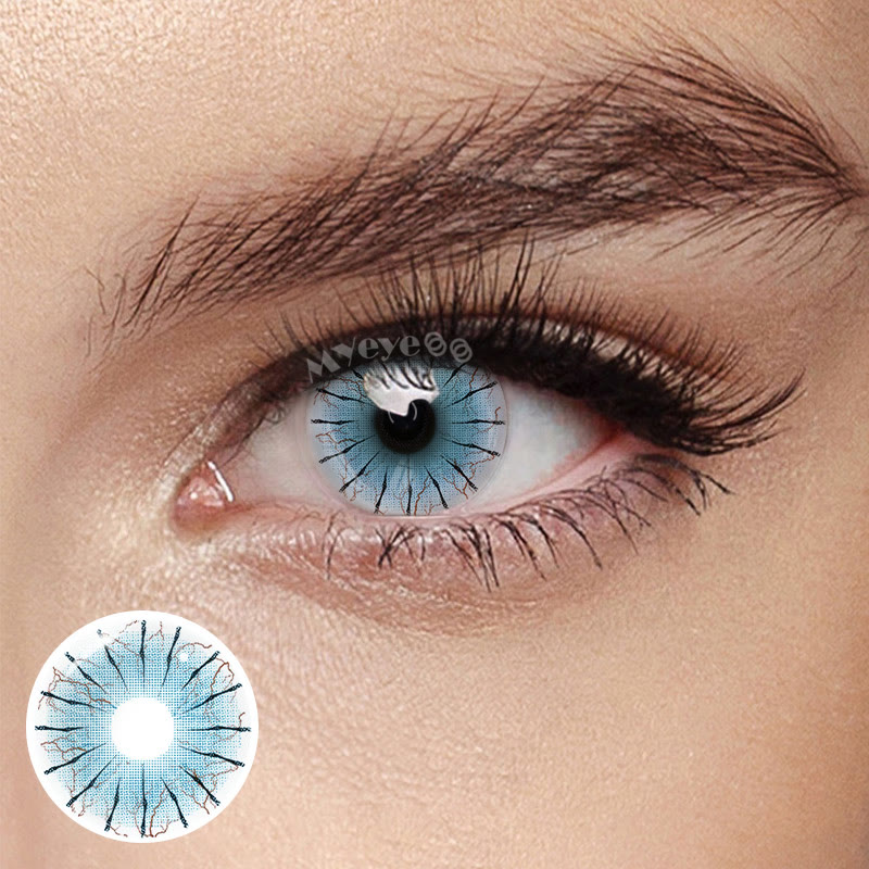 MYEYEBB Spider Green Cosplay Colored Contact Lenses | 1 Day-MYEYEBB