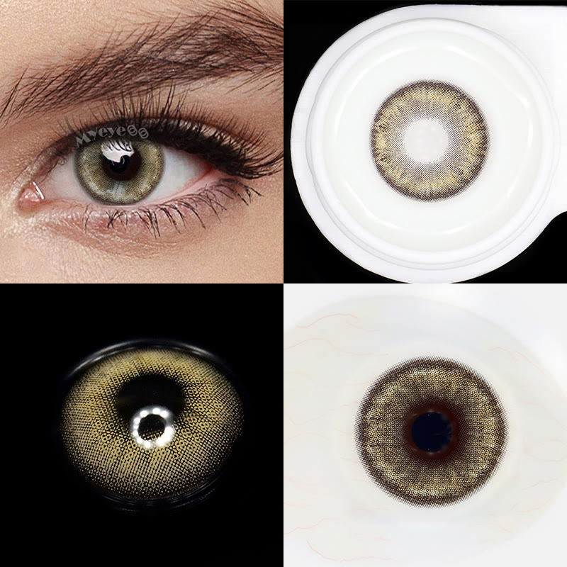 MYEYEBB Nebula Brown Colored Contact Lenses-MYEYEBB