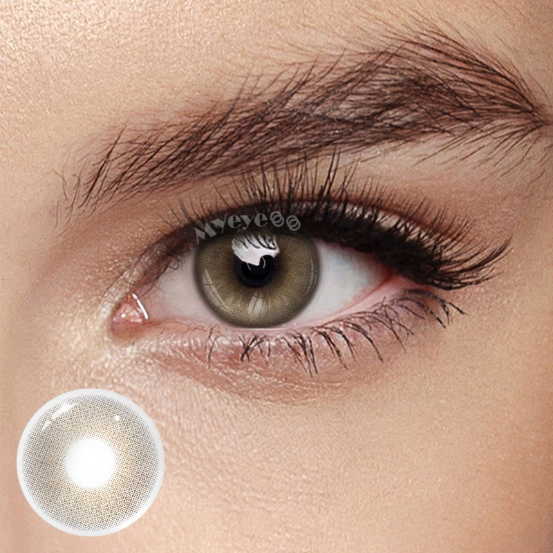 MYEYEBB Paris Brown Colored Contact Lenses-MYEYEBB