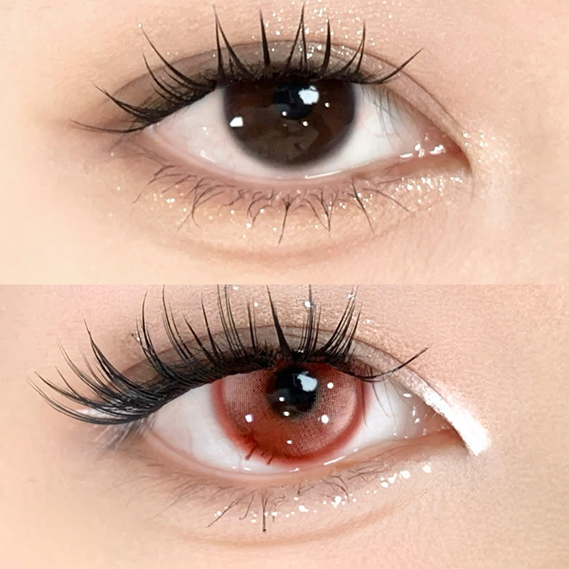 MYEYEBB Bloodtear Ruby Rift Cosplay Colored Contact Lenses - image 3