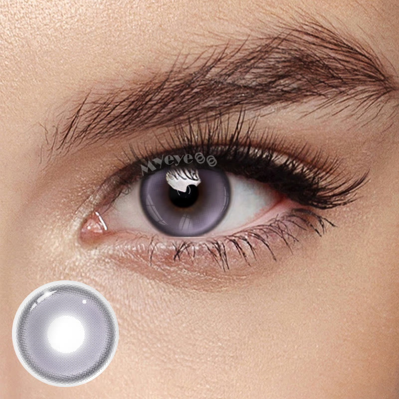 MYEYEBB Dolce Vita Violet Prescription Colored Contact Lenses-MYEYEBB