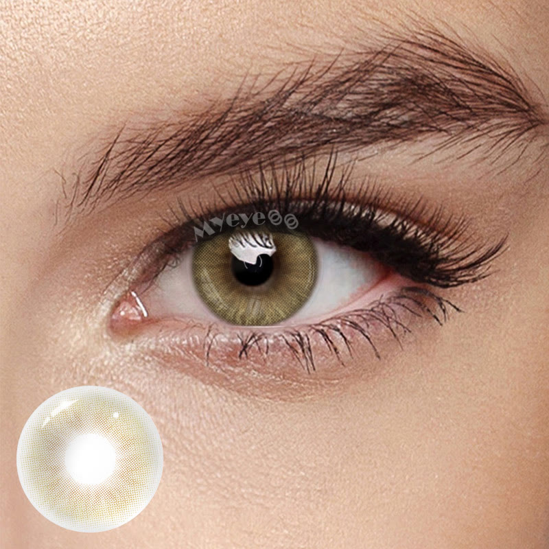 MYEYEBB Capri Brown Colored Contact Lenses丨6 Months