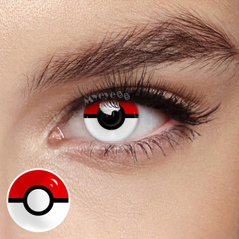 MYEYEBB Sharingan Ball Cosplay Colored Contact Lenses - image 1