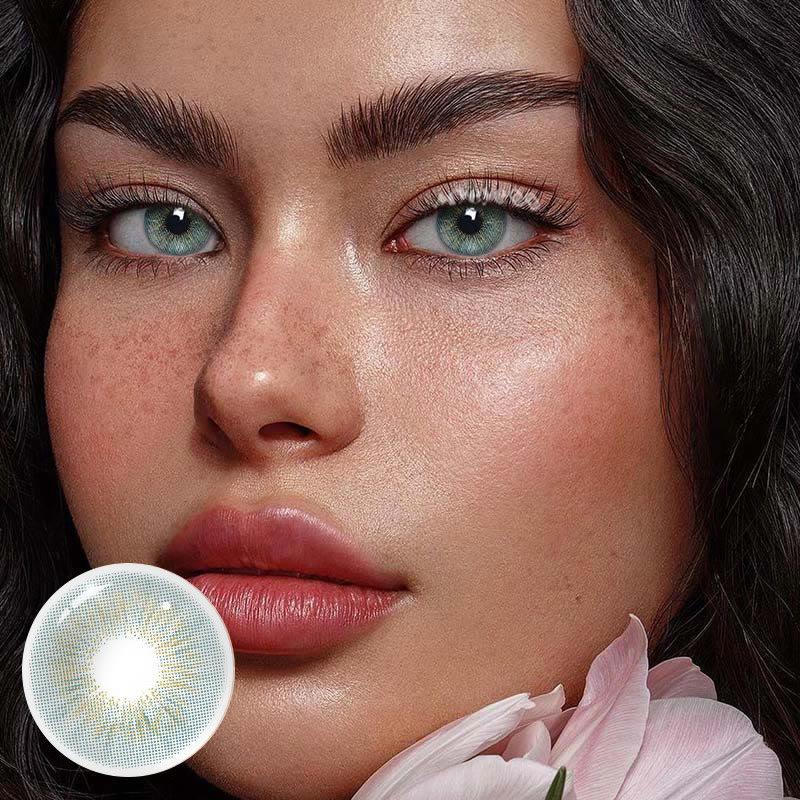 MYEYEBB Mar Iris Green Colored Contact Lenses - image 2