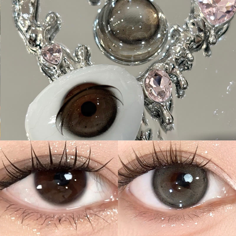 MYEYEBB Dusty Grey Colored Contact Lenses | 6 Months - image 3