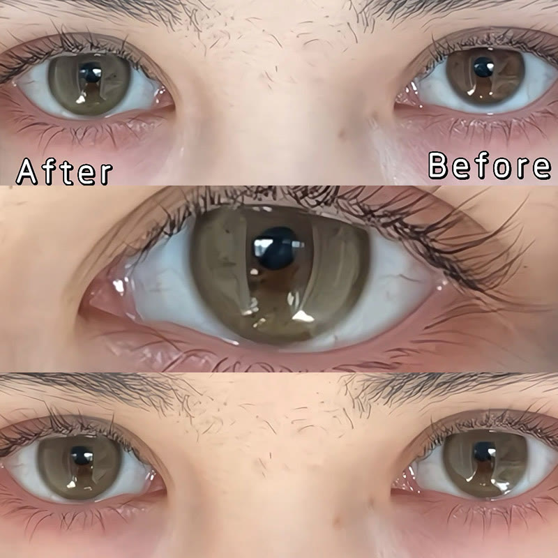 MYEYEBB Dusty Olive Prescription Colored Contact Lenses丨Monthly - image 10