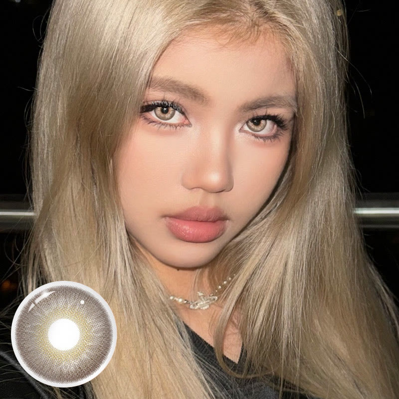 MYEYEBB Nocturne Brown Prescription Colored Contact Lenses丨6 Months - image 2