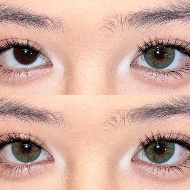 MYEYEBB Mystic Green Prescription Colored Contact Lenses丨Monthly - image 4