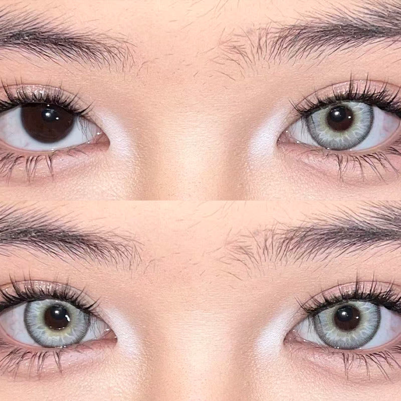 MYEYEBB Nocturne Grey Prescription Colored Contact Lenses丨6 Months - image 3