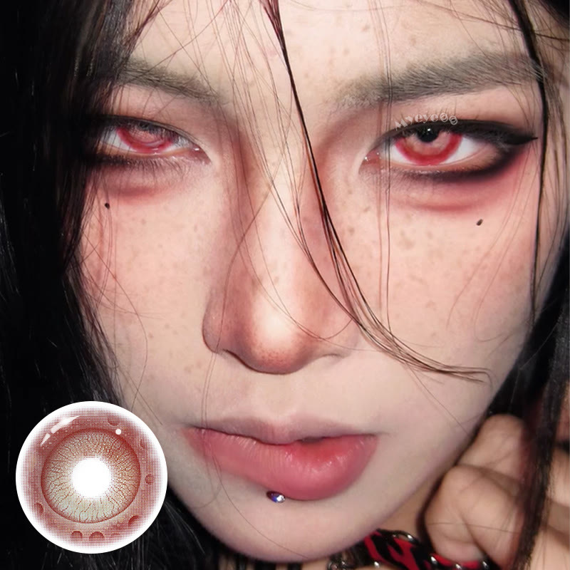 MYEYEBB Mythic Eye Red Cosplay Colored Contact Lenses丨1 Day