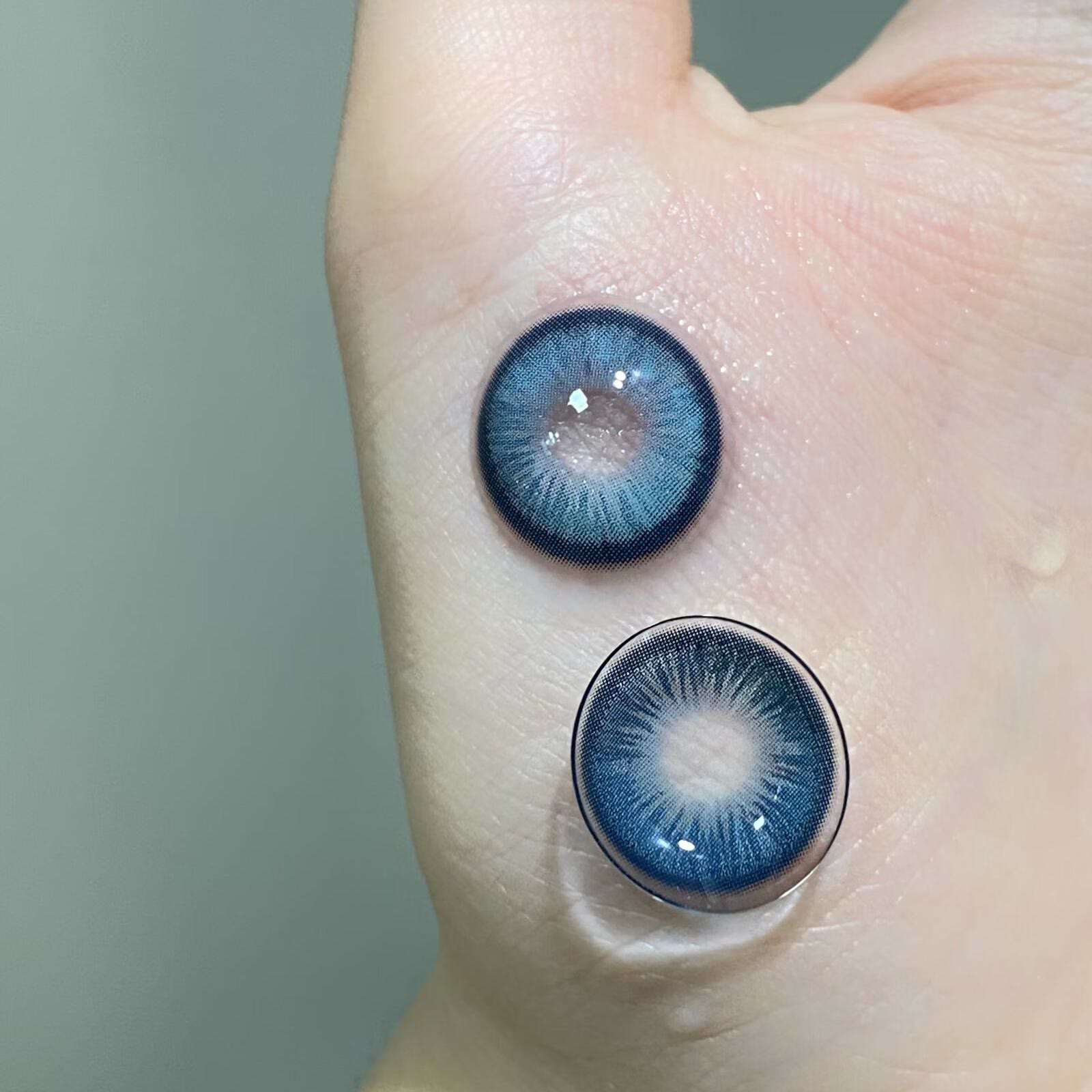 MYEYEBB Aloe Blue Colored Contact Lenses