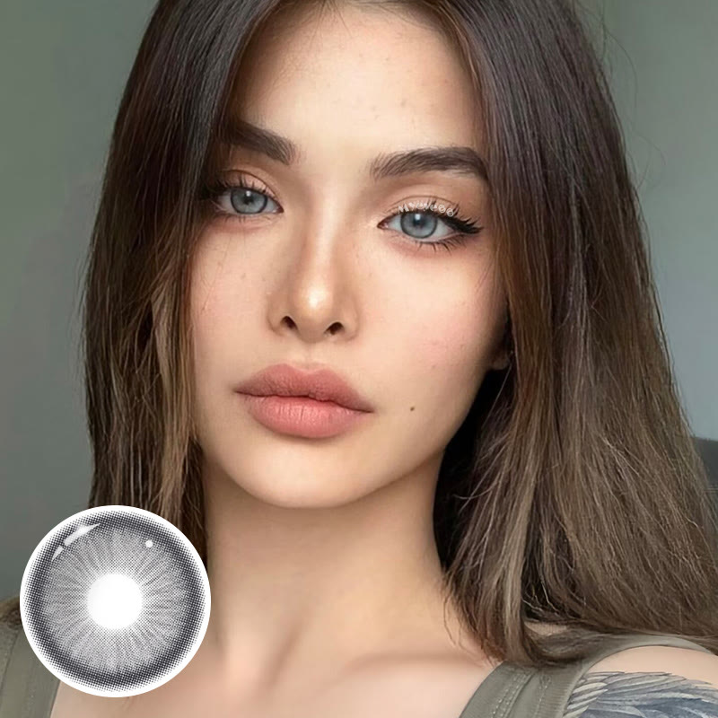 MYEYEBB Aloe Grey Colored Contact Lenses - image 2