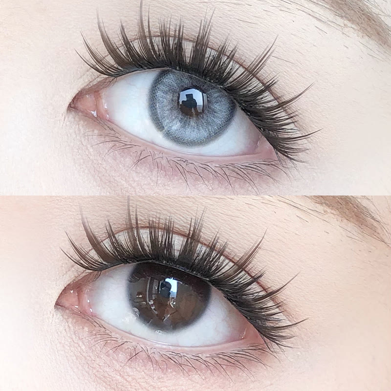 MYEYEBB Glacier Ash Grey Colored Contact Lenses