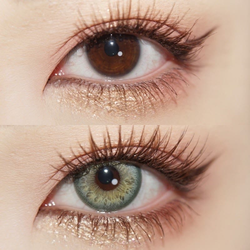 MYEYEBB Tyrande Green Prescription Colored Contact Lenses - image 2