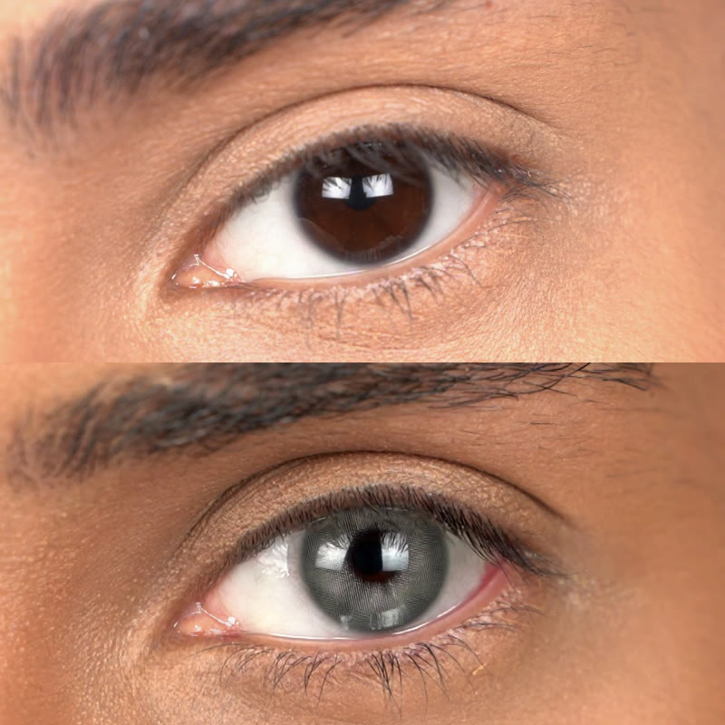 MYEYEBB Rome Times Green Prescription Colored Contact Lenses - image 3