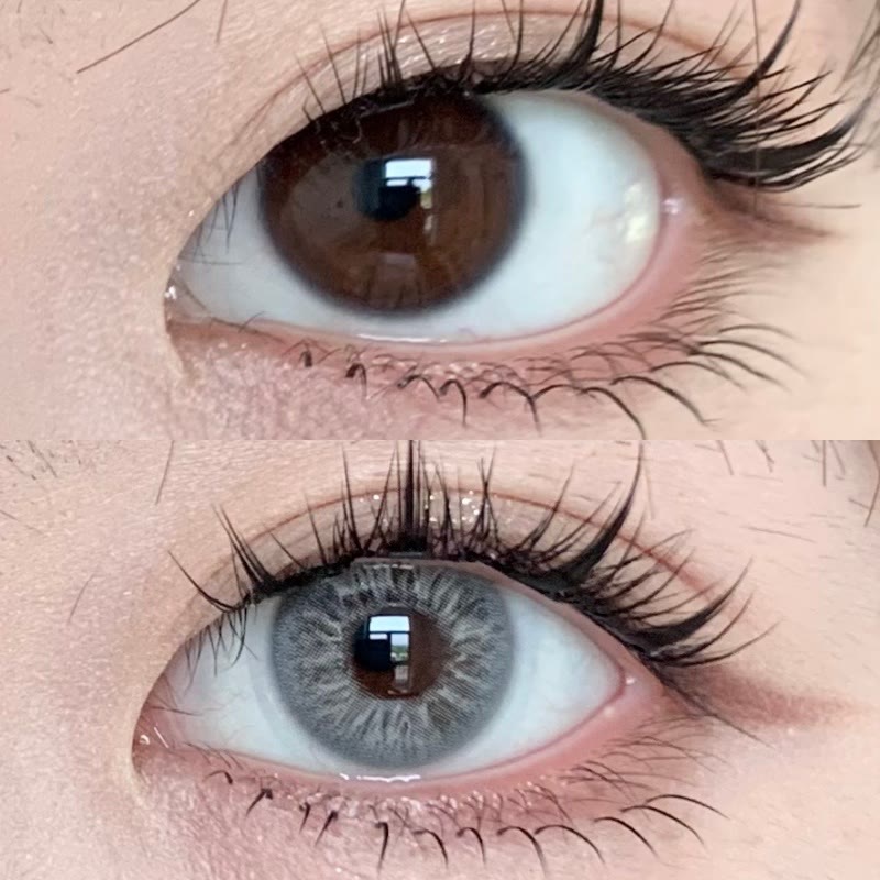 MYEYEBB Unspoken Mirage Grey Prescription Colored Contact Lenses