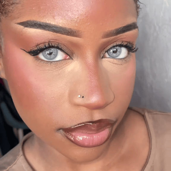 MYEYEBB Unspoken Mirage Grey Prescription Colored Contact Lenses - image 4