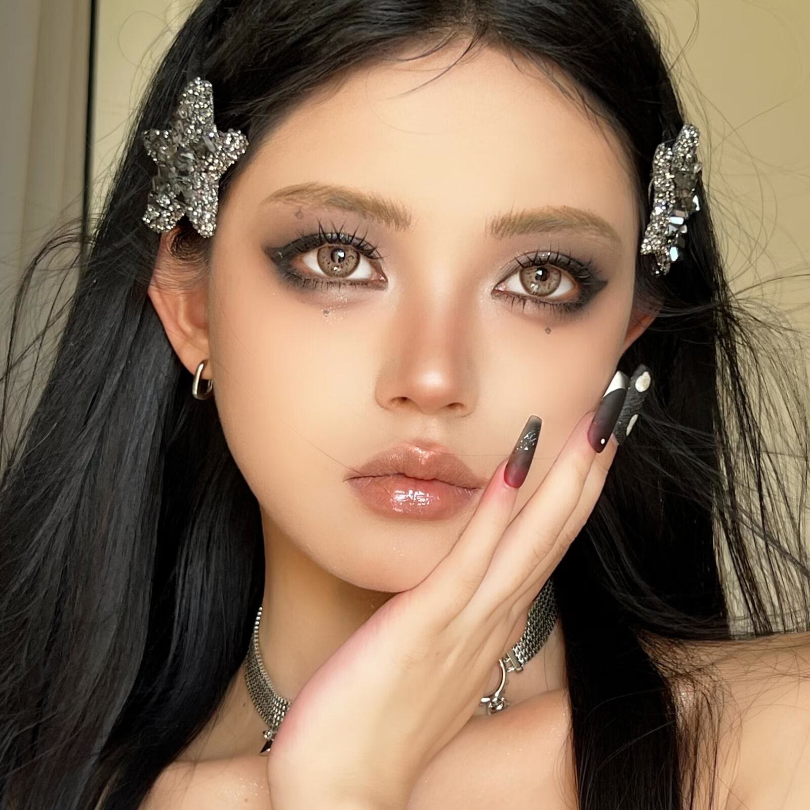 MYEYEBB Tyrande Brown Prescription Colored Contact Lenses - image 8