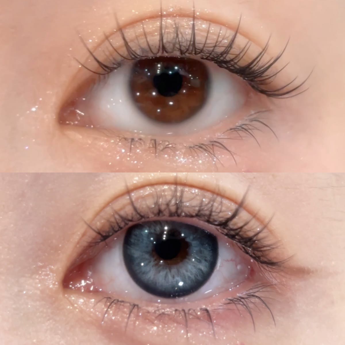 MYEYEBB Barbie Taylor Blue Prescription Colored Contact Lenses - image 4