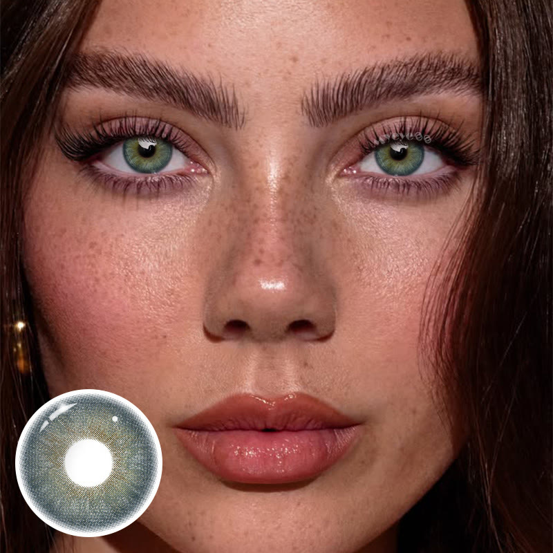 MYEYEBB Dew Blue Colored Contact Lenses - image 5