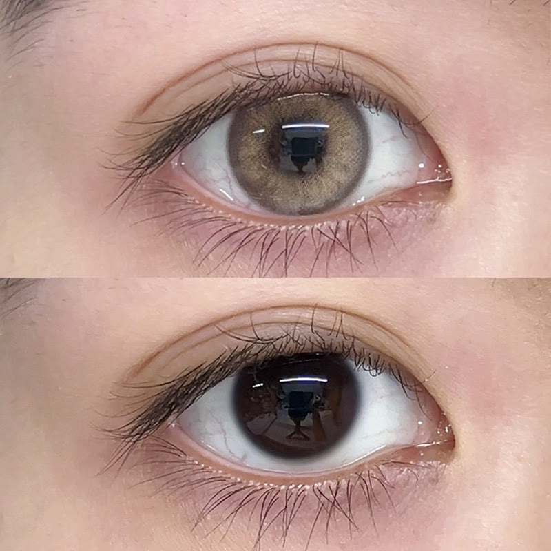 MYEYEBB Native Brown Colored Contact Lenses - image 3
