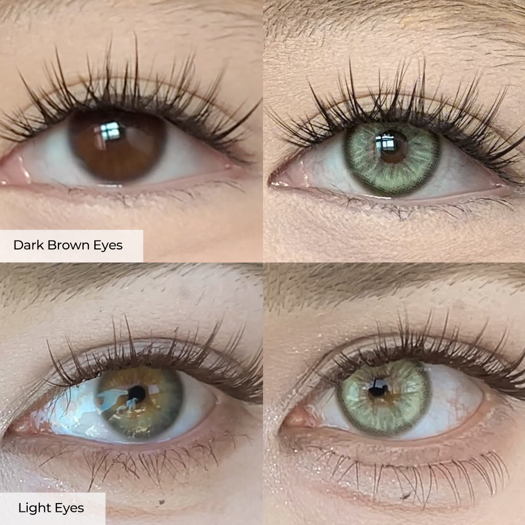 MYEYEBB Glacier Ash Green Colored Contact Lenses - image 3