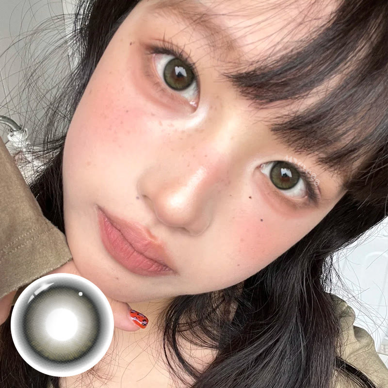 MYEYEBB Bare Olive Colored Contact Lenses | 6 Months - image 2
