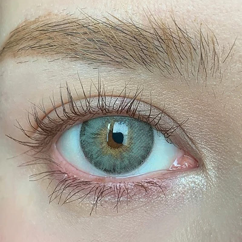 MYEYEBB Tiny Iris Green Small Pupil  Prescription Colored Contact Lenses丨Monthly - image 3
