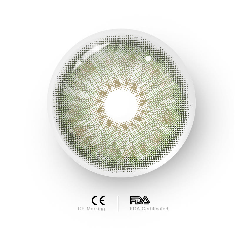 MYEYEBB Petite Iris Green Prescription Colored Contact Lenses丨Monthly - image 10