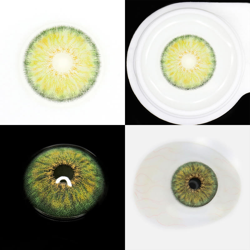 MYEYEBB Petite Iris Green Prescription Colored Contact Lenses丨Monthly - image 7