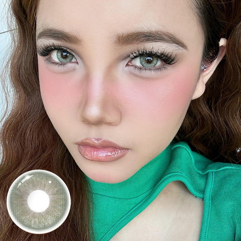 MYEYEBB Genetic Green Colored Contact Lenses - image 2