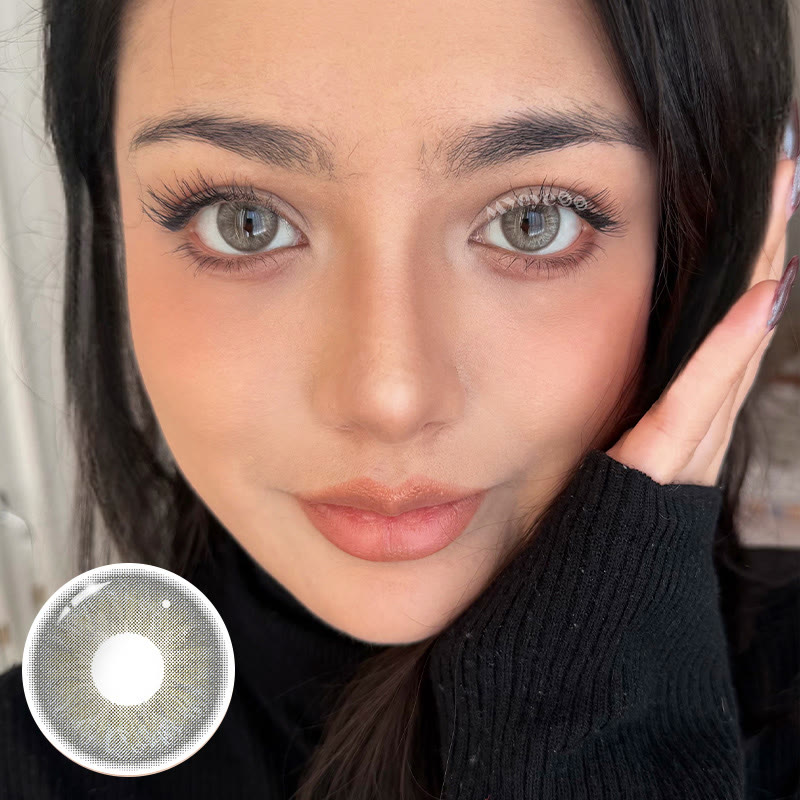 MYEYEBB Genetic Grey Colored Contact Lenses - image 2