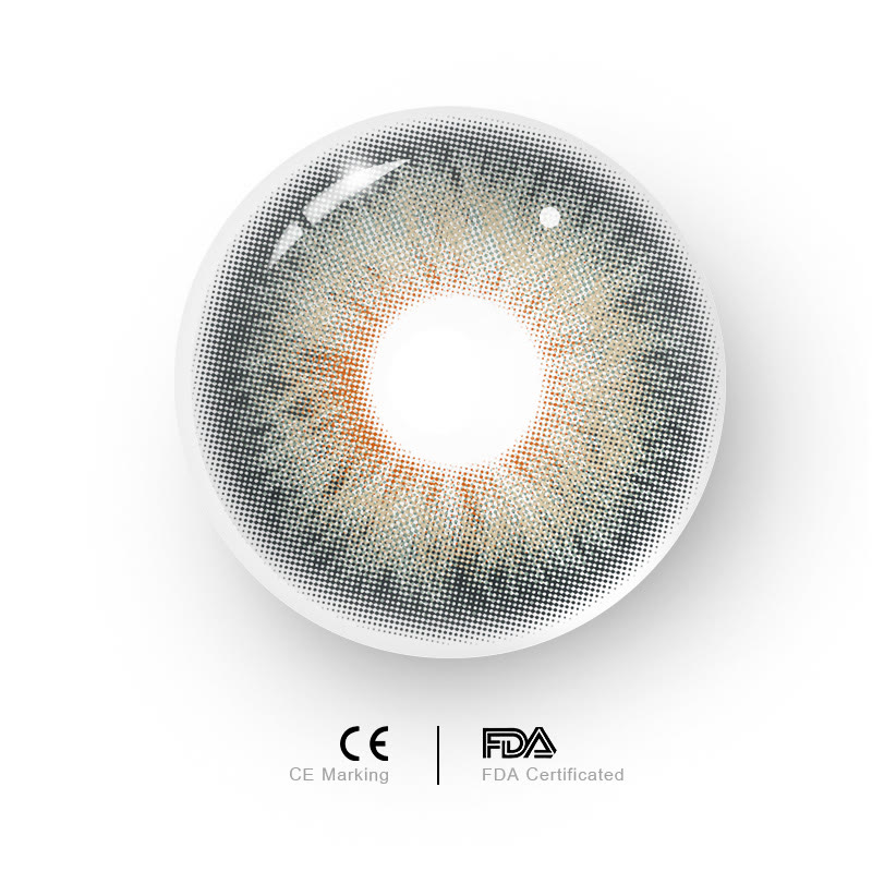 MYEYEBB Muse Grey Prescription Colored Contact Lenses丨Monthly - image 10