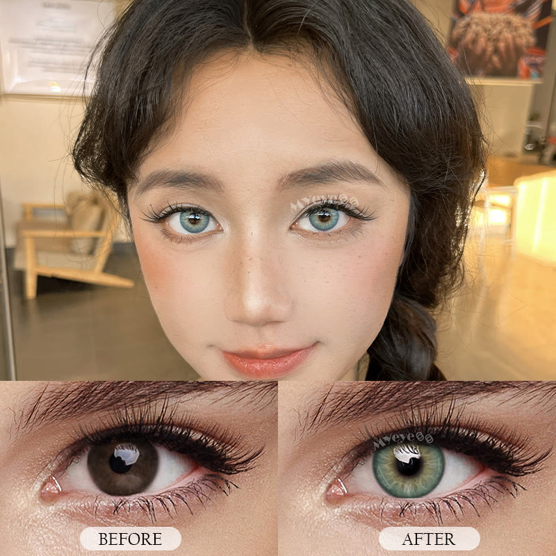 MYEYEBB Oxford Blue Colored Contact Lenses - image 7