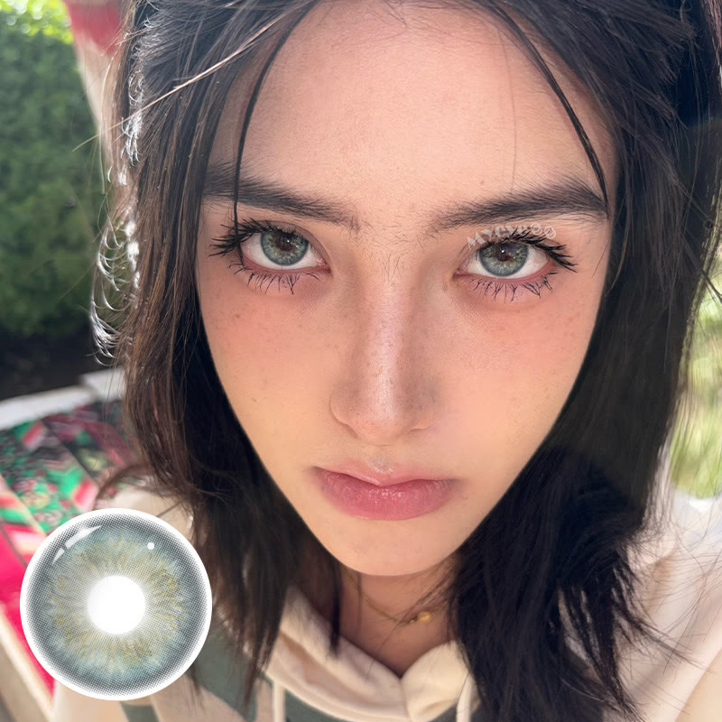 MYEYEBB Angel Blue Colored Contact Lenses | 6 Months - image 5