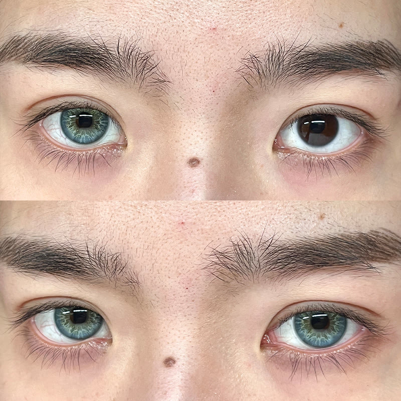 MYEYEBB Angel Blue Colored Contact Lenses | 6 Months - image 3