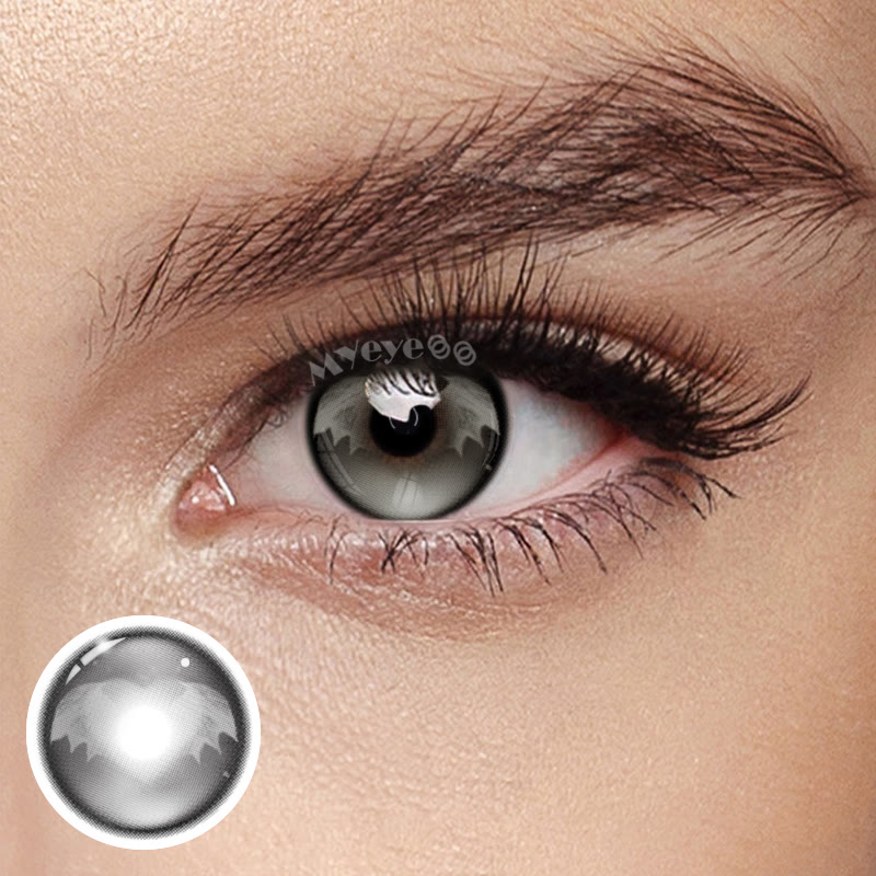 MYEYEBB Night Hunter Black Cosplay Colored Contact Lenses - Night Hunter Black - 0.00 - MX18-H - image 1