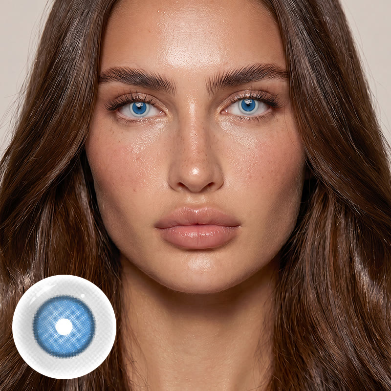 MYEYEBB Porcelain Doll Blue Cosplay Colored Contact Lenses - image 2