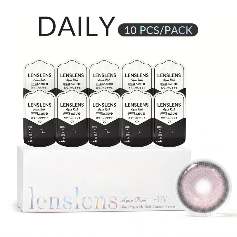 MYEYEBB Cyber Pink Prescription Cosplay Colored Contact Lenses丨1 Day-10 pcs - image 2